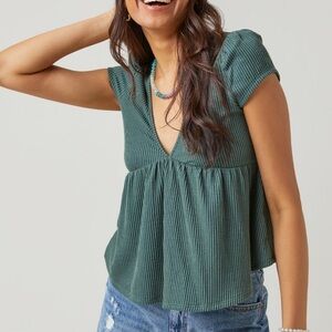 Francesca’s Laura Babydoll Top